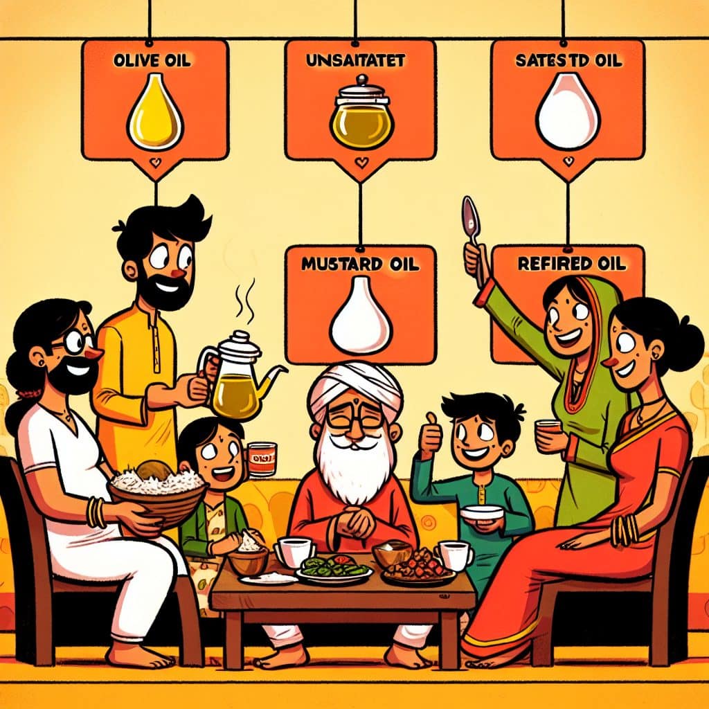 Image for The Science Nobody Tells You (Because It Doesn't Sell Programs) - cooking oils truth — olive oil vs mustard oil vs coconut oil vs refined oils — which one should Indians actually use