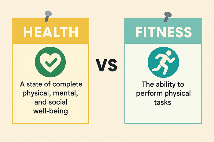 health vs fitnss